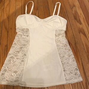 Talula White Lace Tank Top